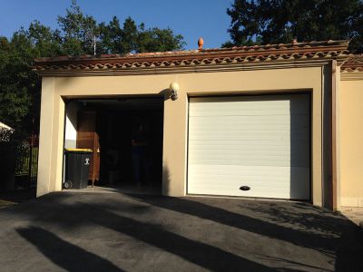 Réfection d’une ouverture de porte de garage à Sadirac